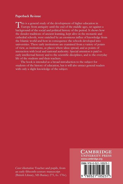 Produktbild: The First Universities