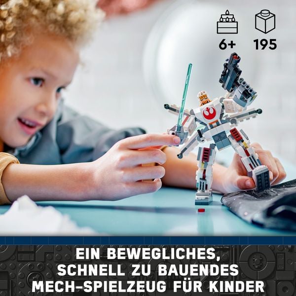 LEGO Star Wars Luke Skywalkers X-Wing Mech, Bauspielzeug 75390