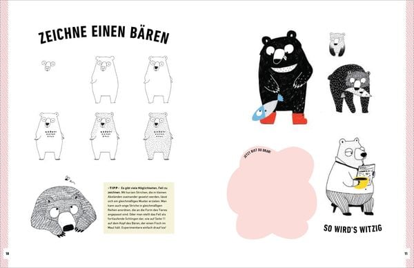 Produktbild: Witzige Tiere zeichnen
