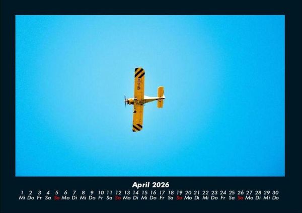 Produktbild: Flugzeuge 2026 Fotokalender DIN A4