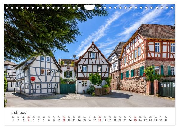 Produktbild: Facettenreiches Dreieich (Wandkalender 2027 DIN A4 quer), CALVENDO Monatskalender