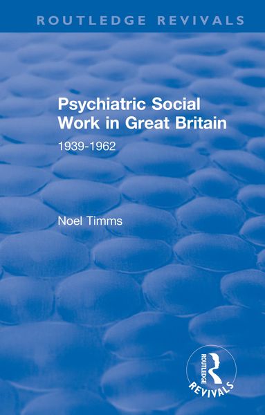 Produktbild: Psychiatric Social Work in Great Britain