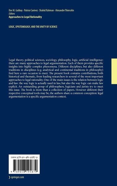 Produktbild: Approaches to Legal Rationality