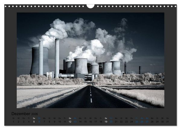 Produktbild: Surreale Landschaften. INFRARROT - Wenn gr&uuml;n zu wei&szlig; wird (Wandkalender 2026 DIN A3 quer), CALVENDO Monatskalender