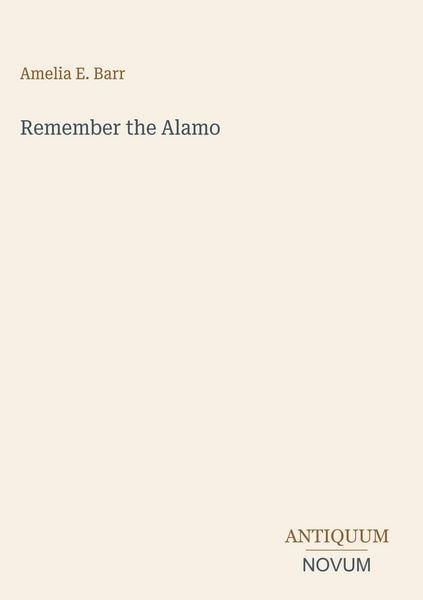 Produktbild: Remember the Alamo