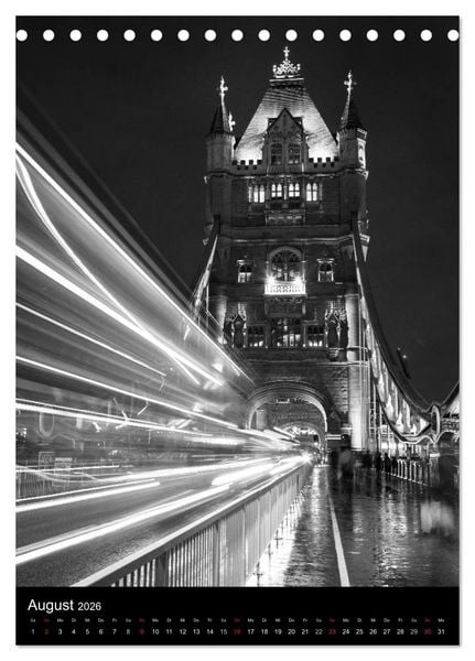 Produktbild: Big City London (Tischkalender 2026 DIN A5 hoch), CALVENDO Monatskalender
