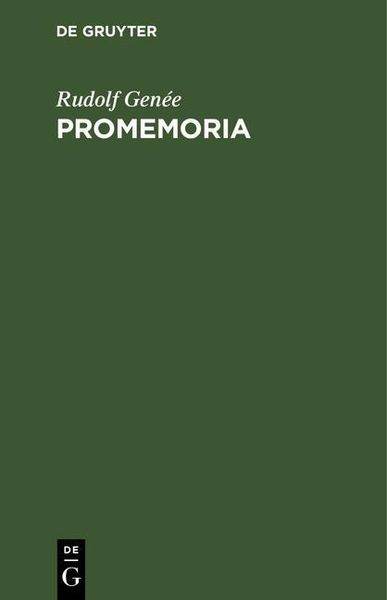 Produktbild: Promemoria