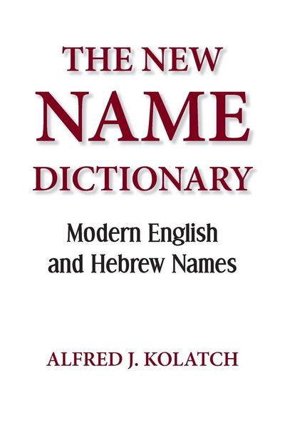 Produktbild: The New Name Dictionary
