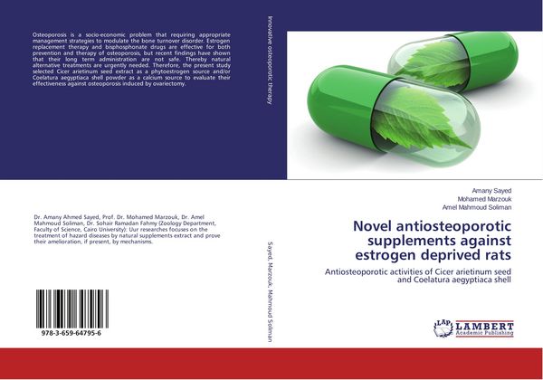 Produktbild: Novel antiosteoporotic supplements against estrogen deprived rats