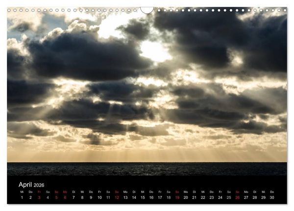 Produktbild: Wolkenmalerei (Wandkalender 2026 DIN A3 quer), CALVENDO Monatskalender