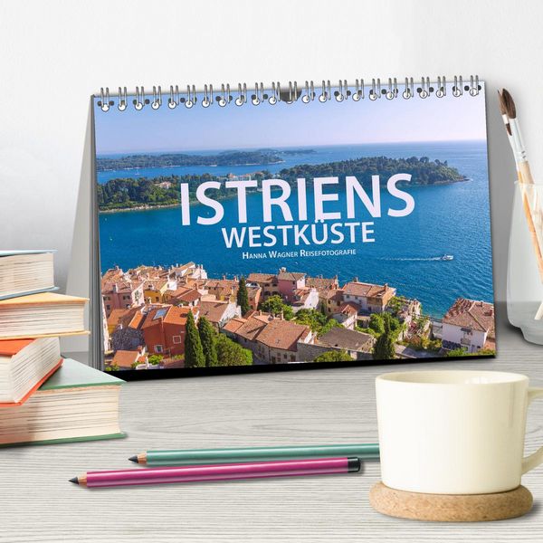 Produktbild: Istriens Westk&uuml;ste (Tischkalender 2026 DIN A5 quer), CALVENDO Monatskalender