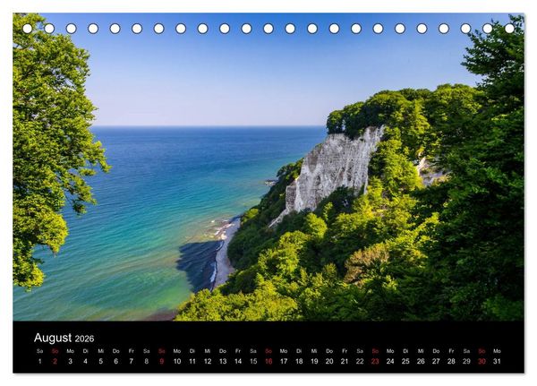 Produktbild: Lichtblicke aus Europa (Tischkalender 2026 DIN A5 quer), CALVENDO Monatskalender