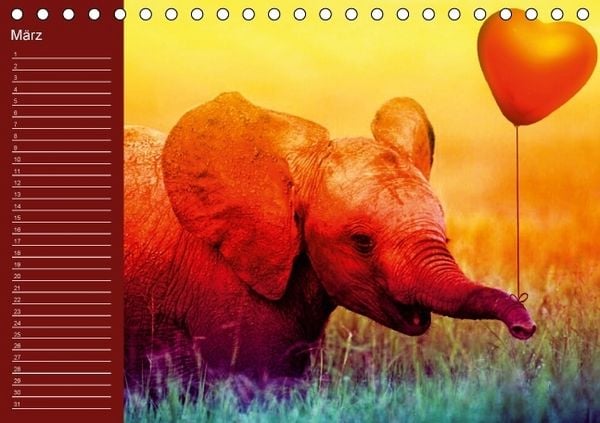 Produktbild: Botschaften mit Herz! (Tischkalender immerw&auml;hrend DIN A5 quer)