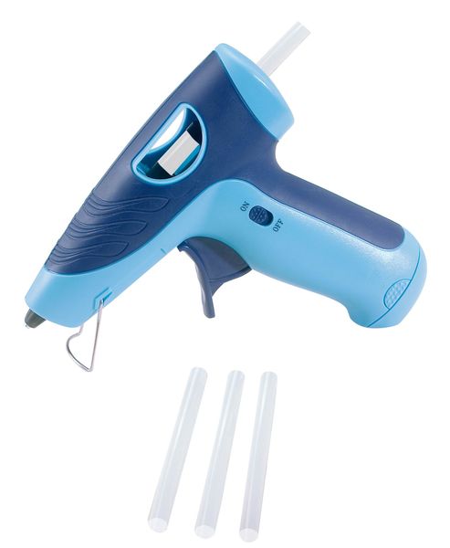Produktbild: PEBARO 269ok - Heissklebepistole mit Licht, kabellos, inkl. 3 Klebesticks