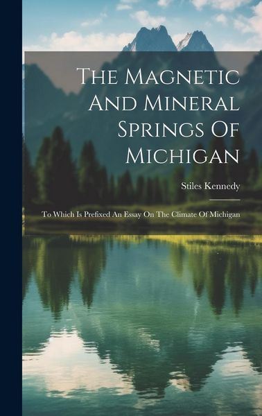Produktbild: The Magnetic And Mineral Springs Of Michigan: To Which Is Prefixed An Essay On The Climate Of Michigan