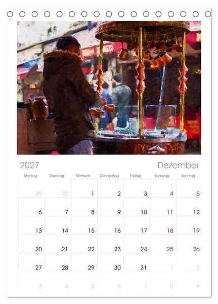 Produktbild: Tischplaner 2027 - Kaffeesatz - Kunst und Tradition (A5 Tischkalender zum Aufstellen) CALVENDO