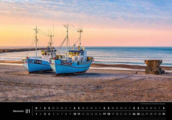 Produktbild: Dänemark Premiumkalender 2026