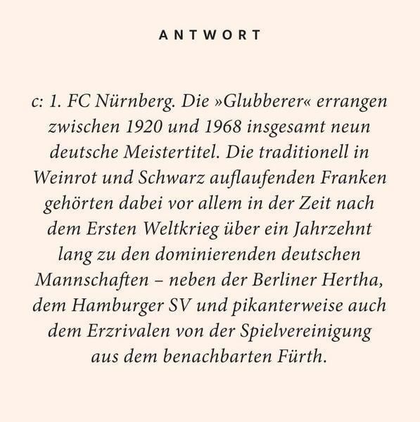 Produktbild: Fußball-Quiz