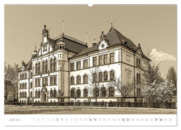 Produktbild: Nostalgiekalender Pirna (hochwertiger Premium Wandkalender 2026 DIN A2 quer), Kunstdruck in Hochglanz