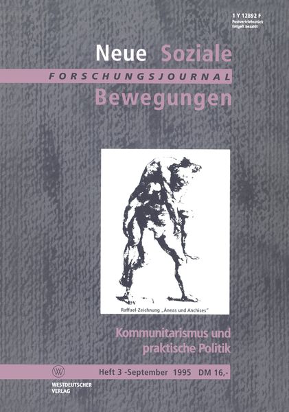 Produktbild: Kommunitarismus und praktische Politik