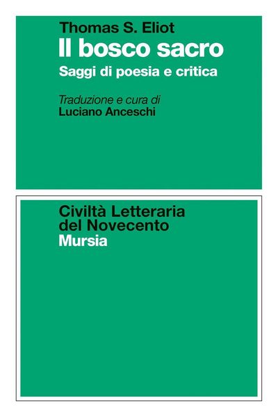 Produktbild: Il bosco sacro. Saggi di poesia e critica