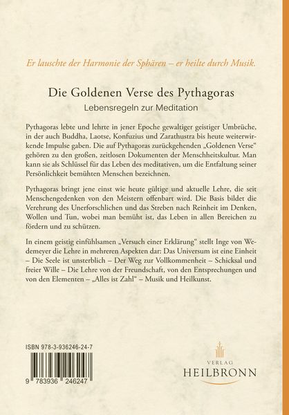 Produktbild: Die Goldenen Verse des Pythagoras