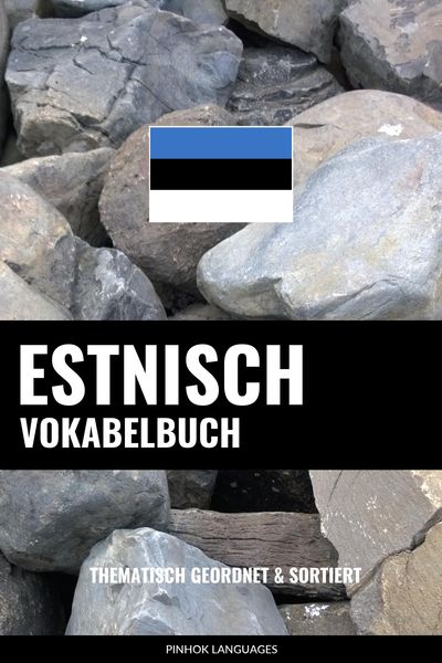 Produktbild: Estnisch Vokabelbuch