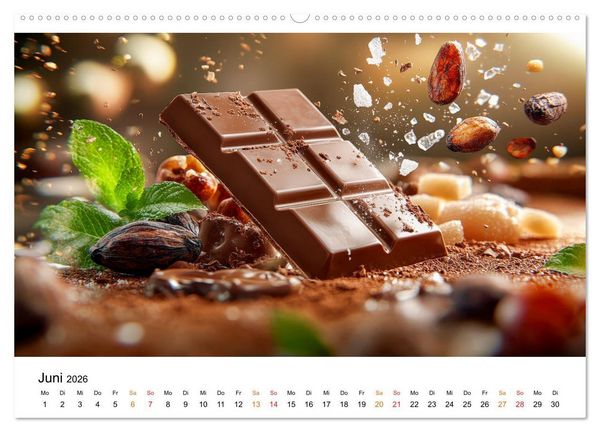 Produktbild: Sch&auml;tze der Confiserie Kunst (Wandkalender 2026 DIN A2 quer), CALVENDO Monatskalender