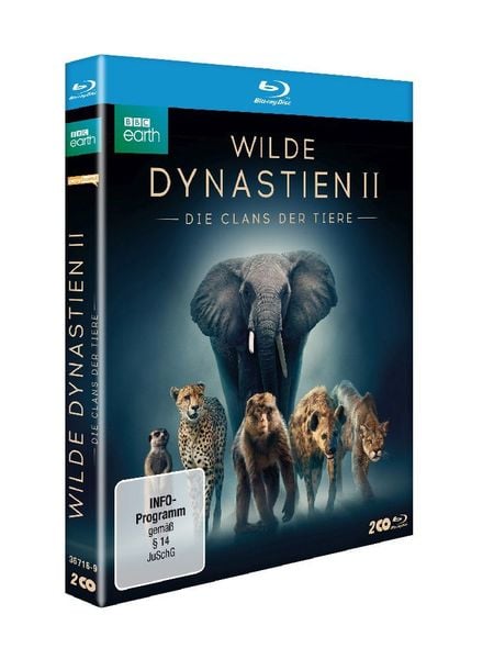 Produktbild: WILDE DYNASTIEN II - Die Clans der Tiere [2 BRs]