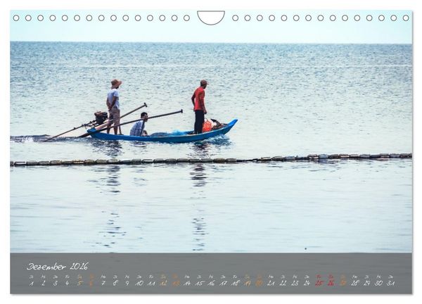 Produktbild: Vietnam von Hanoi bis Phu Quoc Menschen, Landschaften und St&auml;dte (Wandkalender 2026 DIN A4 quer), CALVENDO Monatskalender