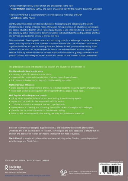 Produktbild: Identifying Special Needs