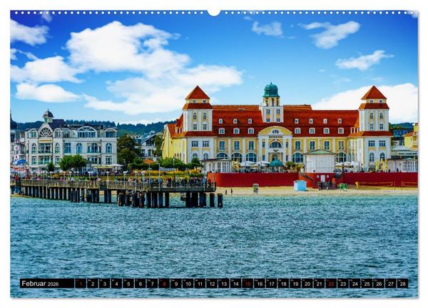 Produktbild: OSTSEE PERLE R&Uuml;GEN Michael Jaster (hochwertiger Premium Wandkalender 2026 DIN A2 quer), Kunstdruck in Hochglanz