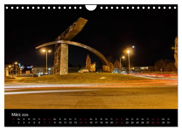 Produktbild: Pirmasens bei Nacht (Wandkalender 2026 DIN A4 quer), CALVENDO Monatskalender