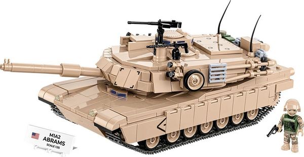 Produktbild: COBI Armed Forces 2632 - M1A2 Abrams, Bausatz 1:35, 1025 Klemmbausteine