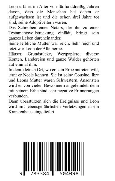 Produktbild: Dem Erben geht der Tod voraus: Adoption, Cousine, Notar, Testament, Erbe, uneheliches Kind, LKA, Haikus, Zen, Permakultur, &Uuml;berfall, Sch&auml;del-Hirn-Trauma, F&ouml;rsterin, Schl&auml;gerei, Gutshaus, Wald