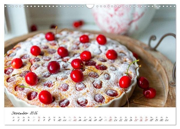 Produktbild: Kirschen aus dem Garten &ndash; Erntekalender (Wandkalender 2026 DIN A3 quer), CALVENDO Monatskalender