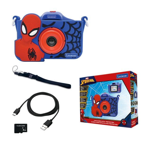 Produktbild: Kinderkamera mit Spider-Man-Schutz
