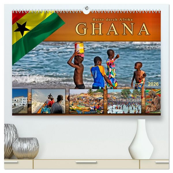 Produktbild: Reise durch Afrika - Ghana (hochwertiger Premium Wandkalender 2026 DIN A2 quer), Kunstdruck in Hochglanz