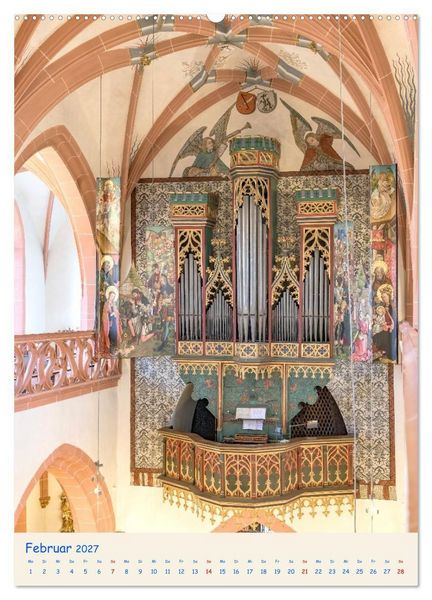 Produktbild: Orgel Giganten (Wandkalender 2027 DIN A2 hoch), CALVENDO Monatskalender