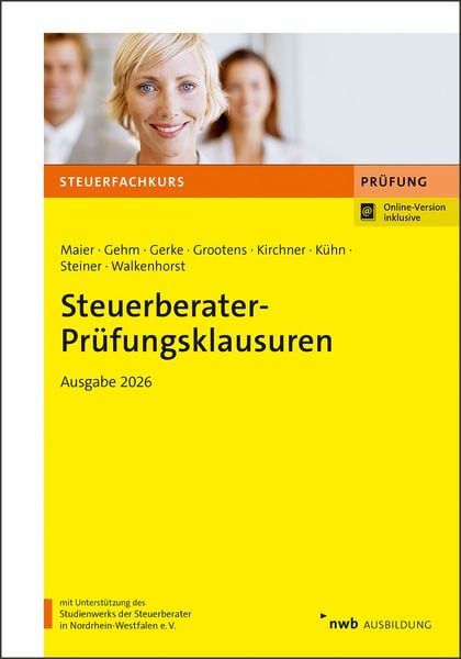Produktbild: Steuerberater-Pr&uuml;fungsklausuren