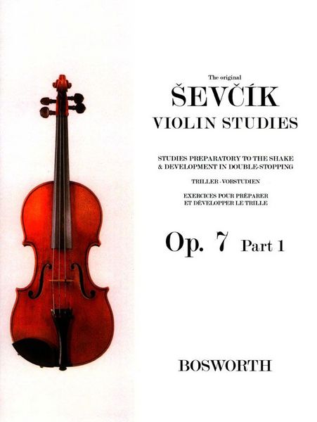 Produktbild: The Original Sevcik Violin Studies, Op. 7 - Part 1