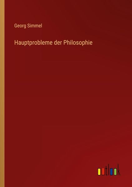 Produktbild: Hauptprobleme der Philosophie