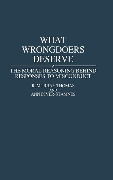 Produktbild: What Wrongdoers Deserve