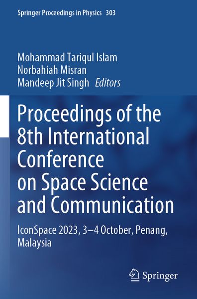 Produktbild: Proceedings of the 8th International Conference on Space Science and Communication