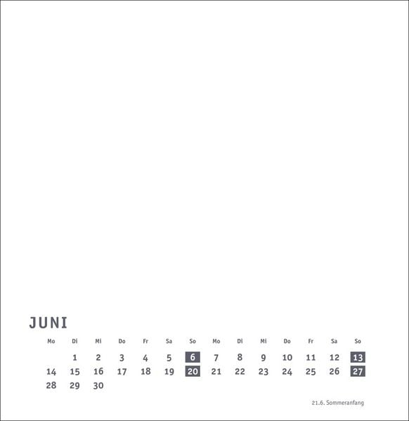 Produktbild: Premium-Bastelkalender wei&szlig; gro&szlig; 2027