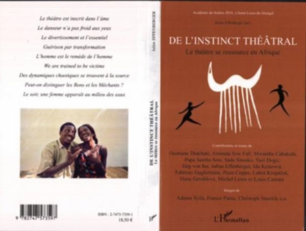 Produktbild: De l'instinct theatral le theatre se res