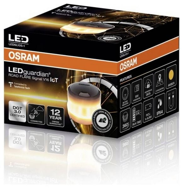 Produktbild: Osram Automotive LEDSL105 Warnblinkleuchte (L x B x H) 84 x 84 x 60mm 1St.