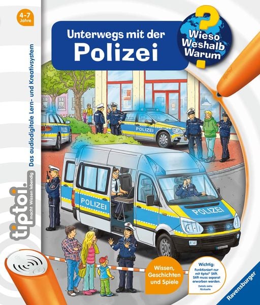 Ravensburger - tiptoi Unterwegs mit der Polizei