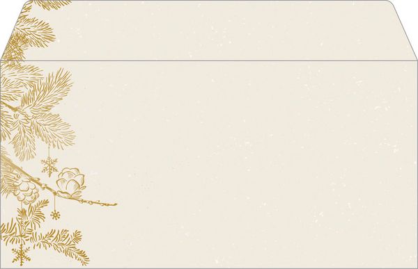 Produktbild: W'Umschlag Golden Christ.C6/C5