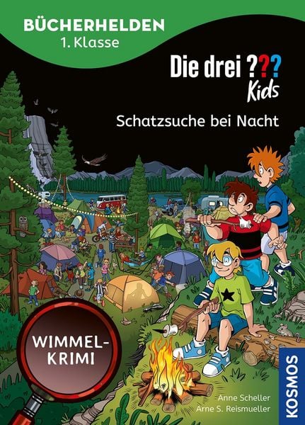 Produktbild: Die drei ??? Kids, B&uuml;cherhelden 1. Klasse, Schatzsuche bei Nacht
